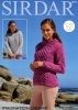 Knitting Pattern - Sirdar 8057 - Imagination Chunky - Sweaters